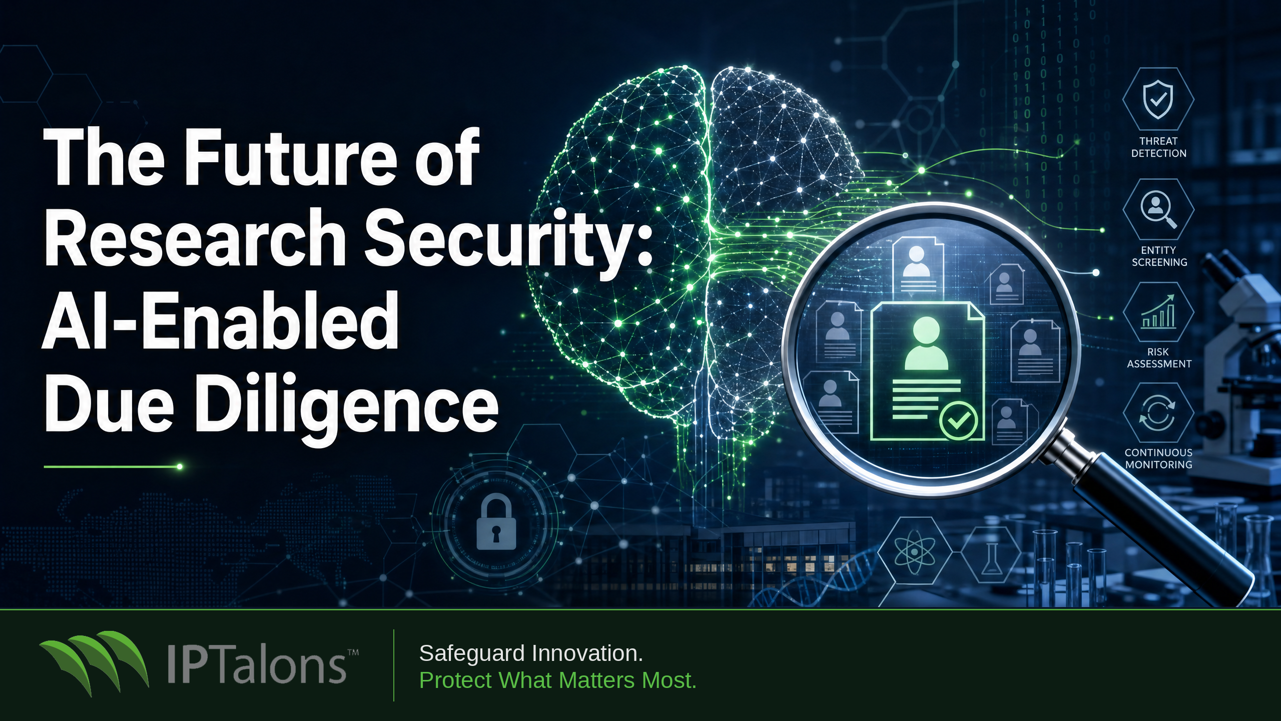 The Future of Research Security: AI-Enabled Due Diligence